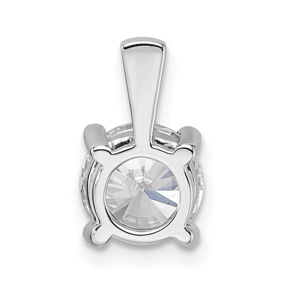 14k White Gold 14k White Gold 1 1/2 carat Lab Grown Diamond VS+ F+ Round Complete Four Prong Pendant
