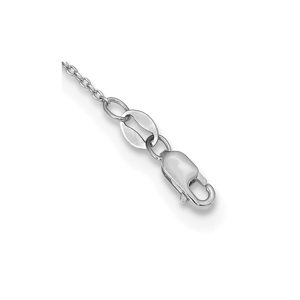 14k White Gold 1/2 Ct. Lab Grown Diamond VS/SI+ G+ Sixteen Station Double Strand 18 inch Necklace