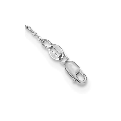 14k White Gold 1/2 Ct. Lab Grown Diamond VS/SI+ G+ Sixteen Station Double Strand 18 inch Necklace