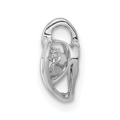 14k White Gold 1/4 Ct. Lab Grown Diamond VS/SI+ G+ Vibrant Heart Pendant