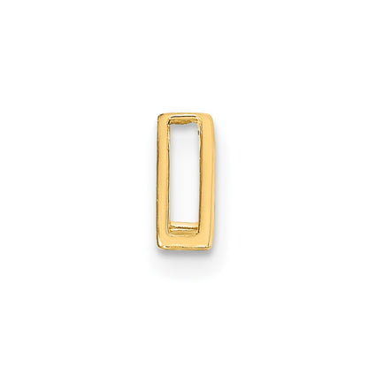 14k Yellow Gold 14k Polished Triangle Chain Slide