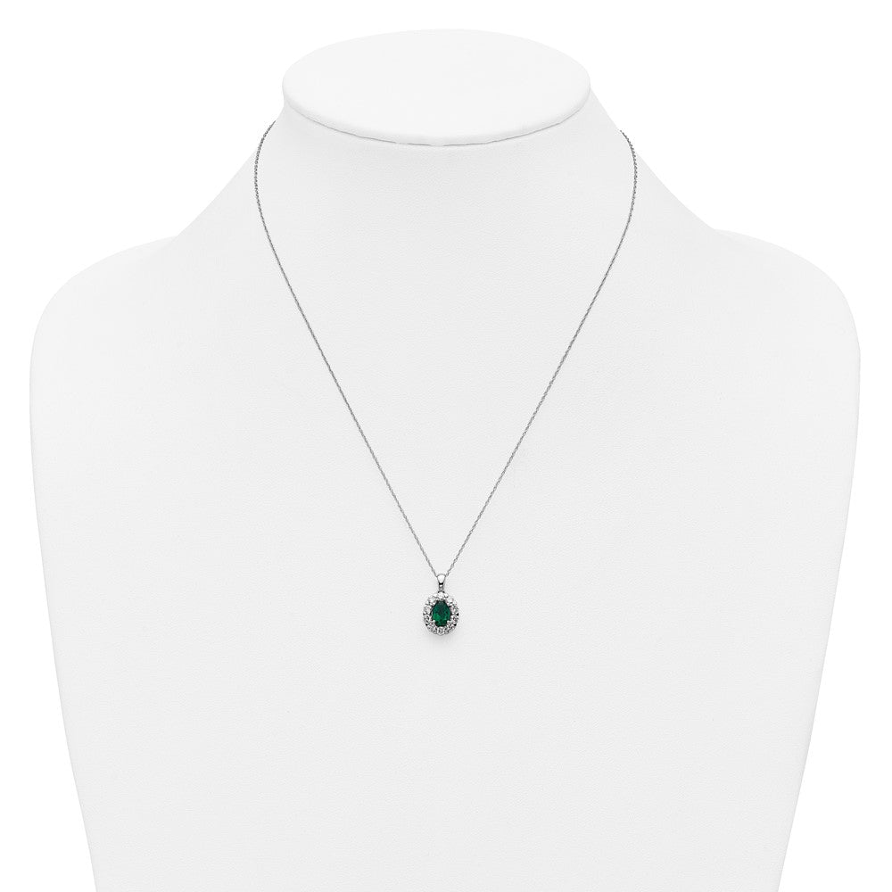 14k-white-gold-1-2-ct-lab-grown-diamond-vs-si-g-and-oval-lab-created-emerald-18-inch-halo-pendant-necklace-pm6990ce-052-wlg-18