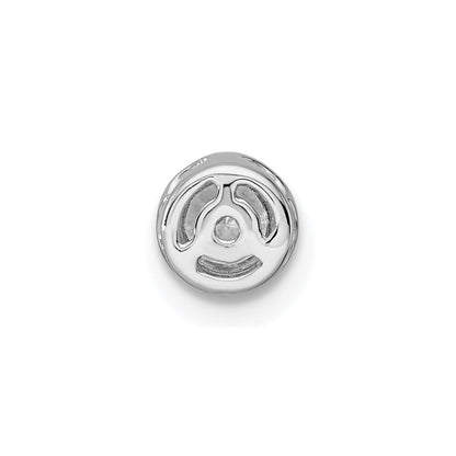 14K White Gold True Origin 1/4 Carat Lab Grown Diamond Vs Def 18 Inch Solitaire Slide Necklace