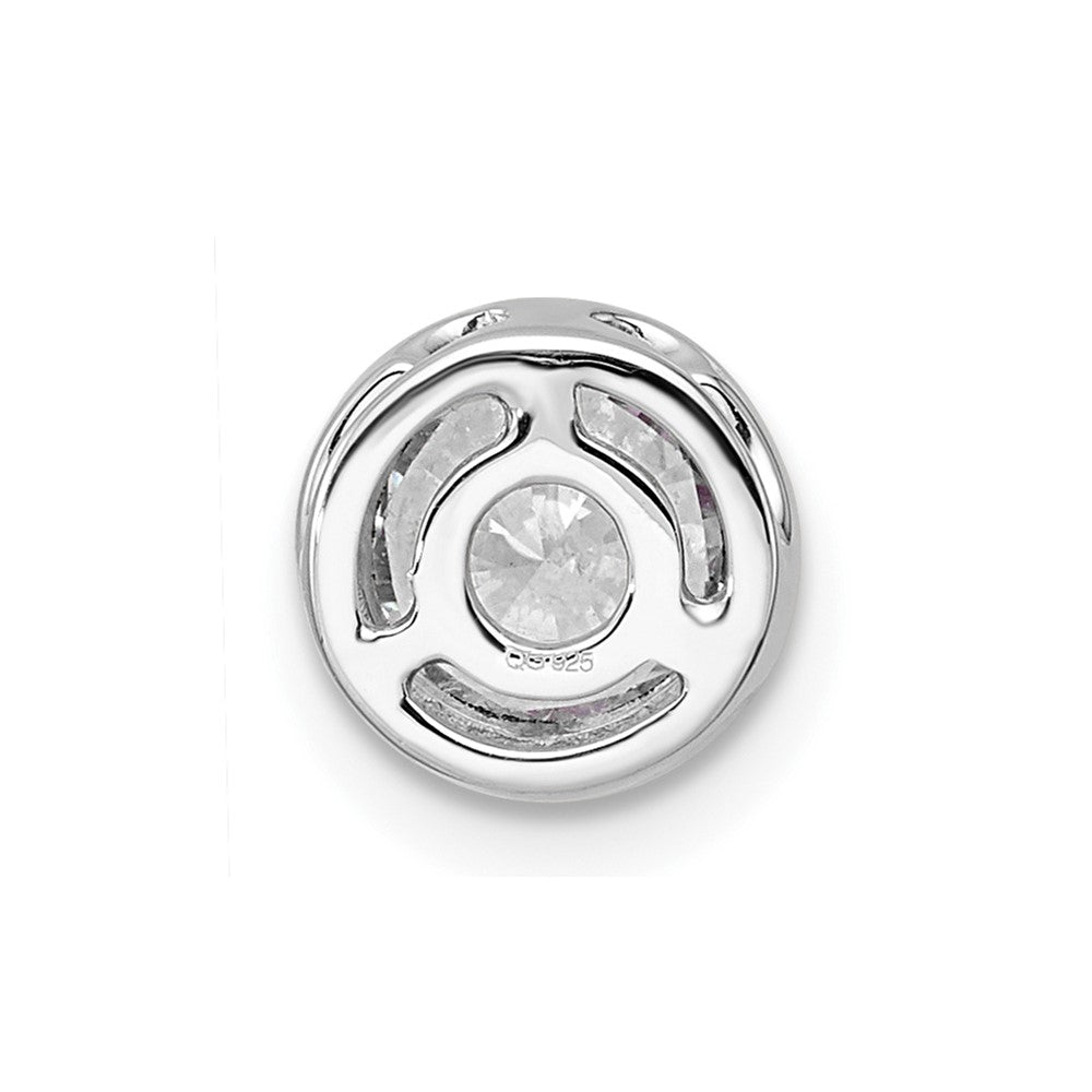 14K White Gold True Origin 1 Carat Lab Grown Diamond Vs Def 18 Inch Solitaire Slide Necklace