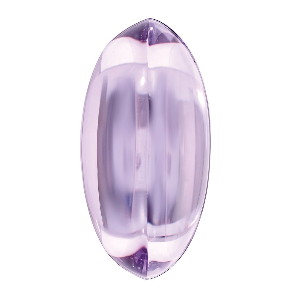 Gemstone Rose De France Quartz Aa Quality 16X12mm Oval Double Cabochon