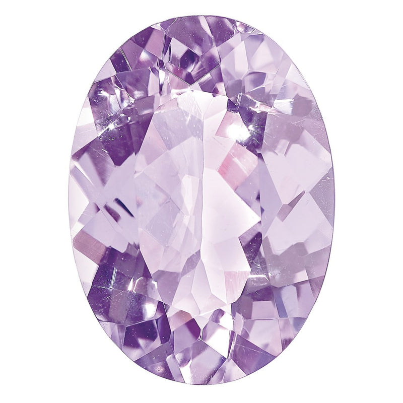 Gemstone Rose De France Quartz Aa Quality 18X13mm Oval