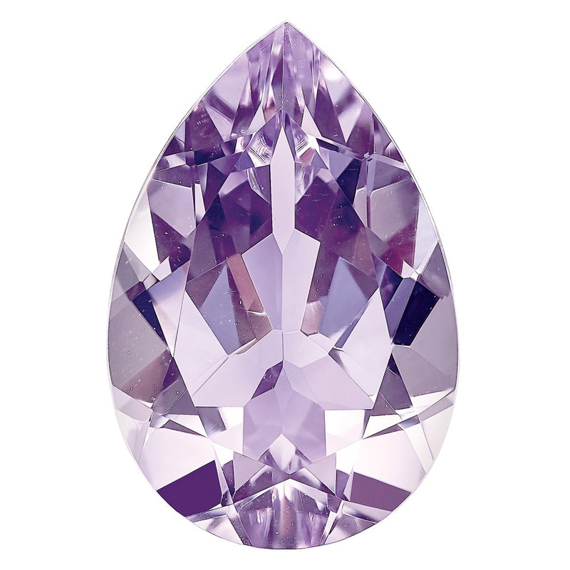 Gemstone Rose De France Quartz Aa Quality 10X7mm Pear