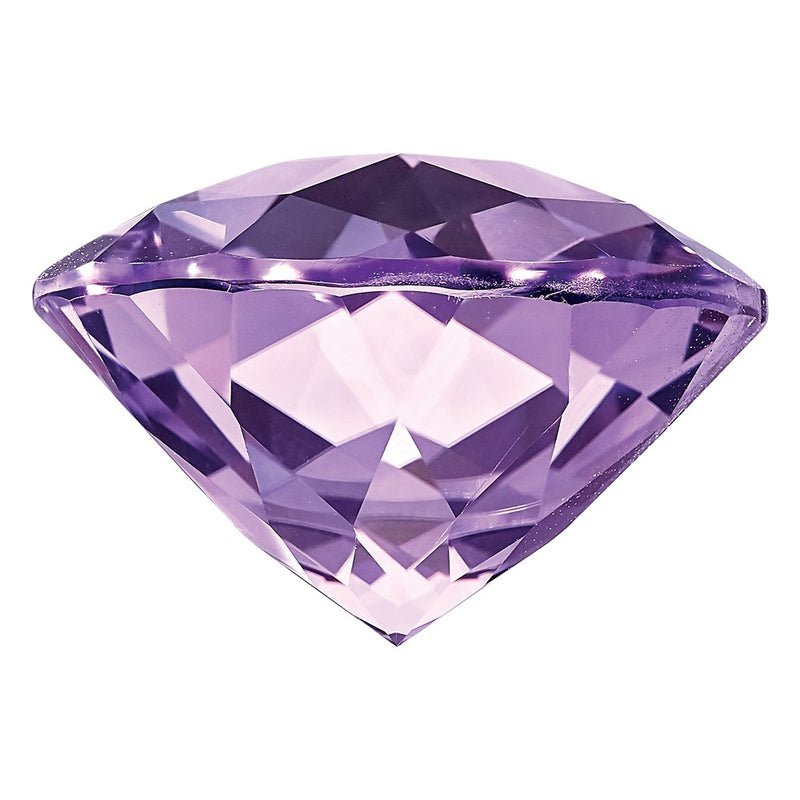 Gemstone Quartz Rose De France Aa Quality 10mm Round Checkerboard