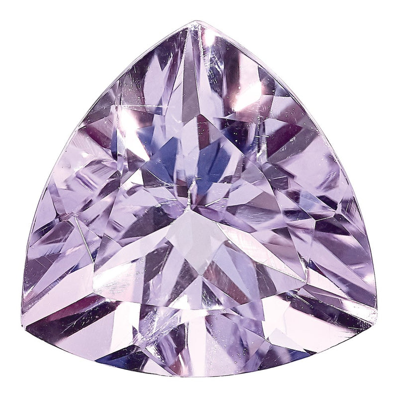 Gemstone Rose De France Quartz Aa Quality 10mm Trillion