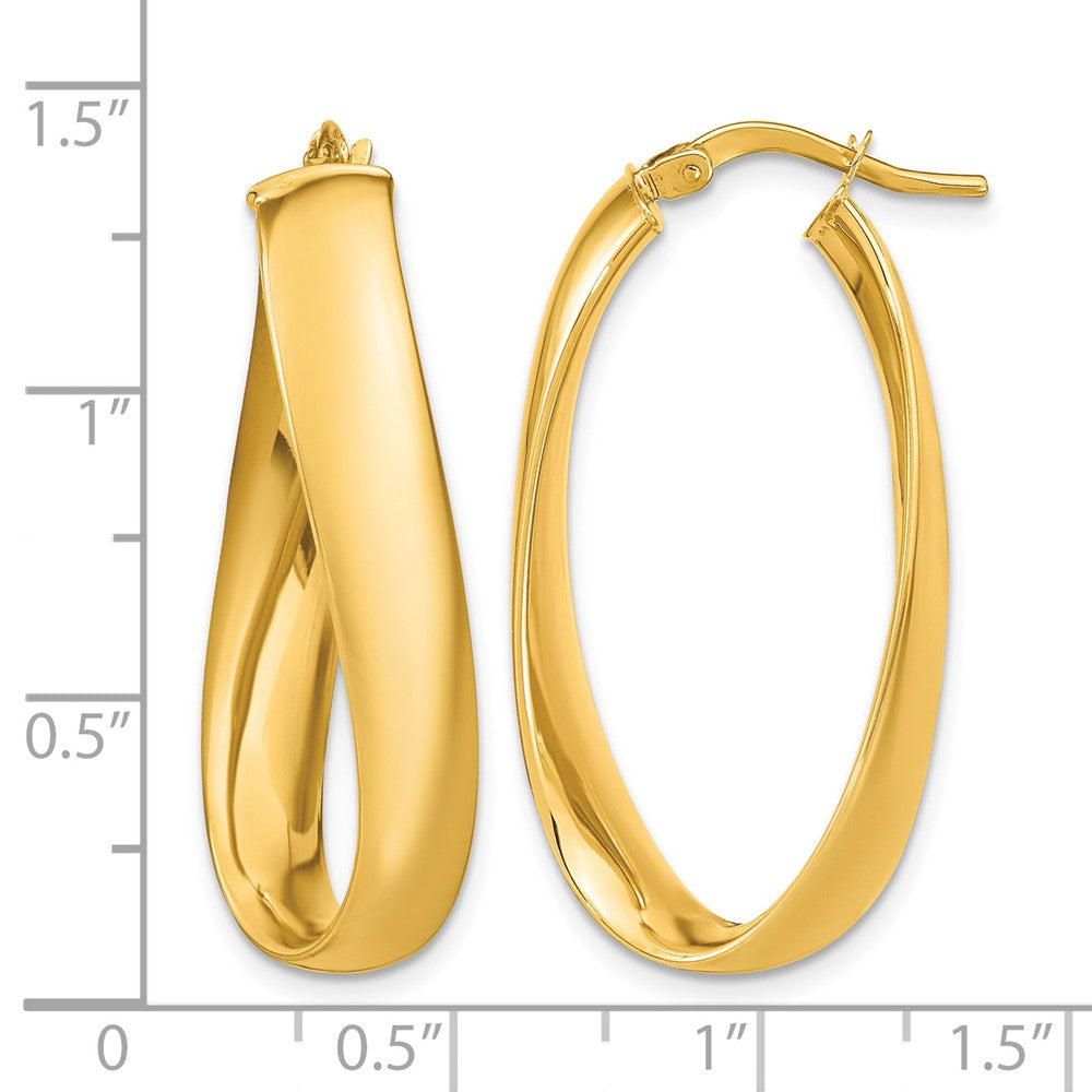 14k-yellow-gold-twisted-6mm-oval-hoop-earrings