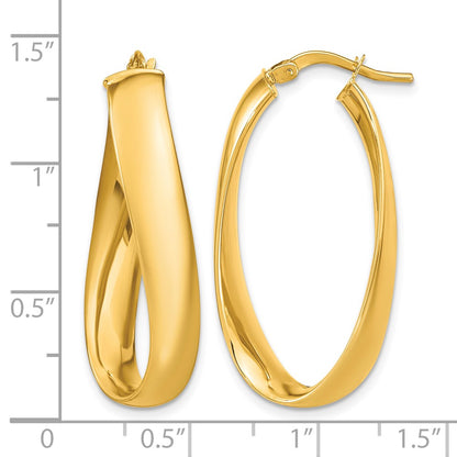14k-yellow-gold-twisted-6mm-oval-hoop-earrings