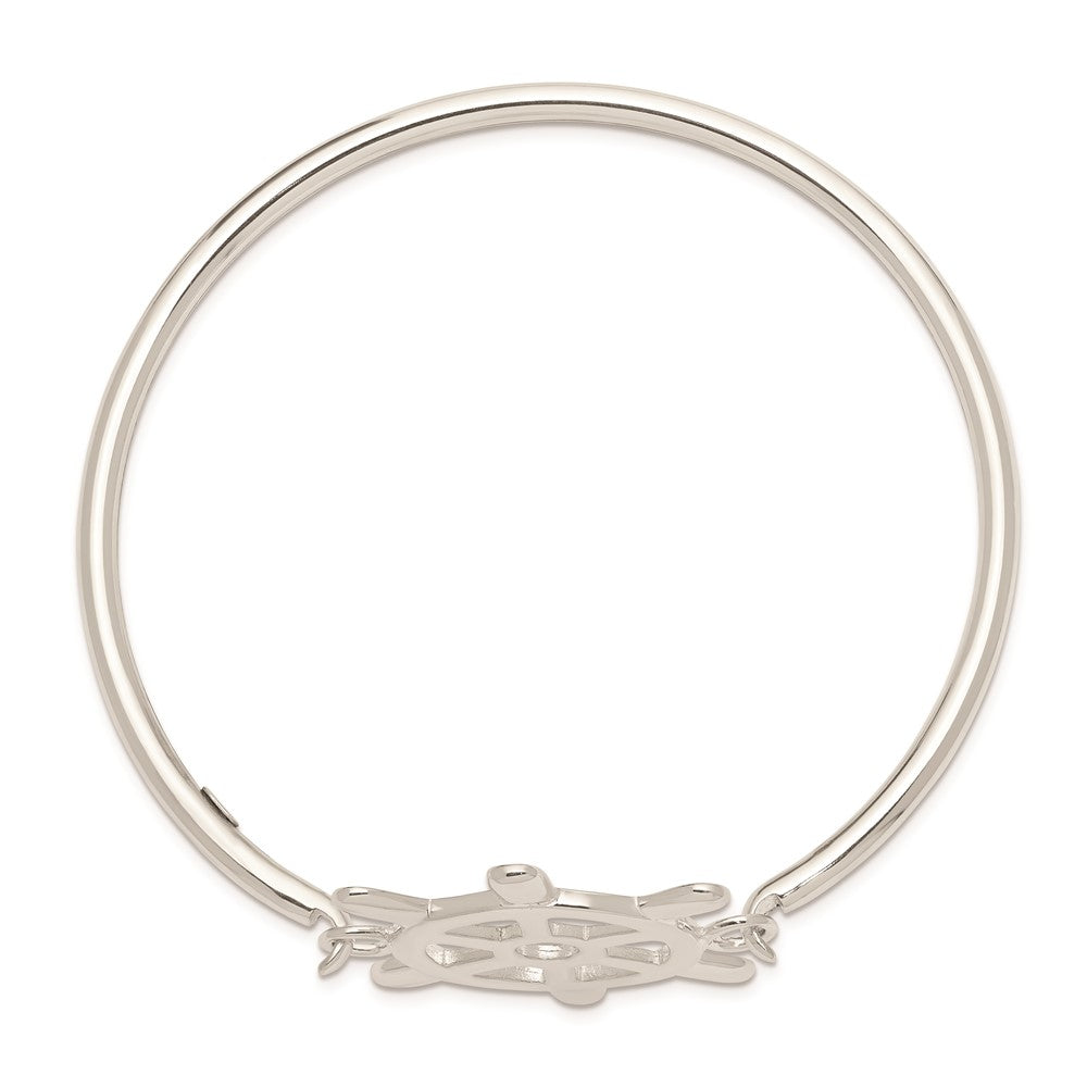 Sterling Silver With Interchangeable Nautical Charms 3.00mm Bangle