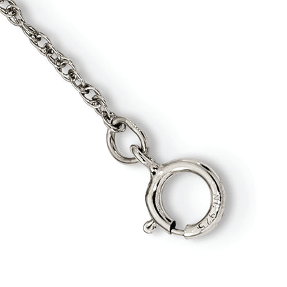 Sterling Silver Landstrom'S Mt. Rushmore Black Hills 12K Gold Accents Butterfly 18 Inch Spring Ring Clasp Necklace