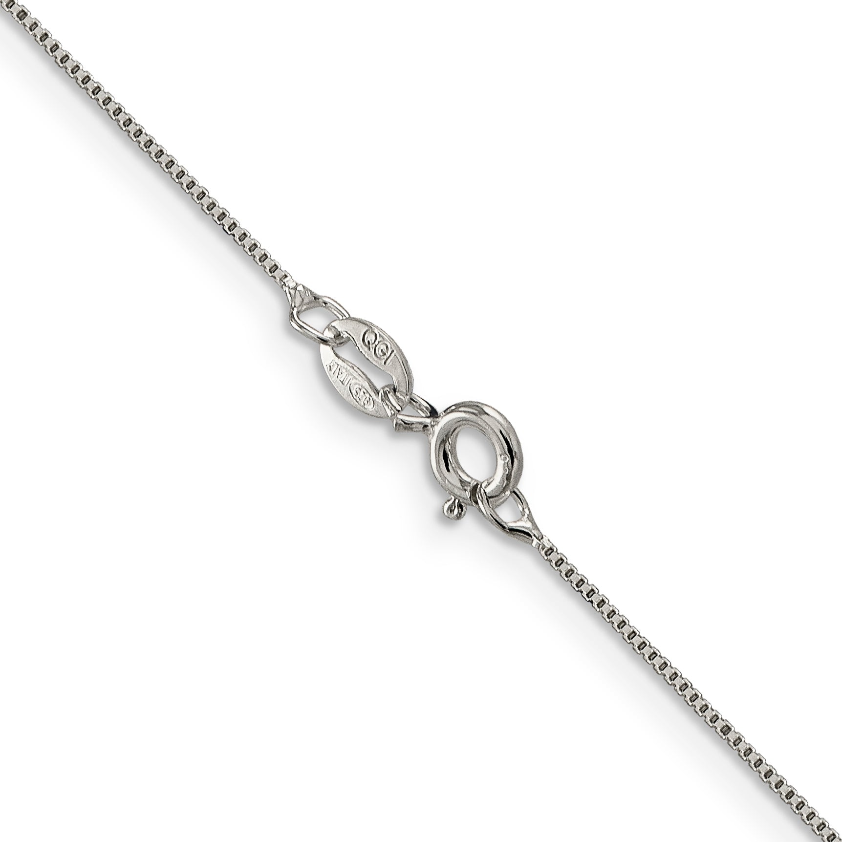 14 Inch Sterling Silver .6mm Box Chain