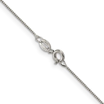 14 Inch Sterling Silver .6mm Box Chain
