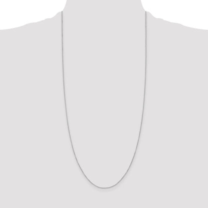 30 Inch Sterling Silver .6mm Box Chain Necklace