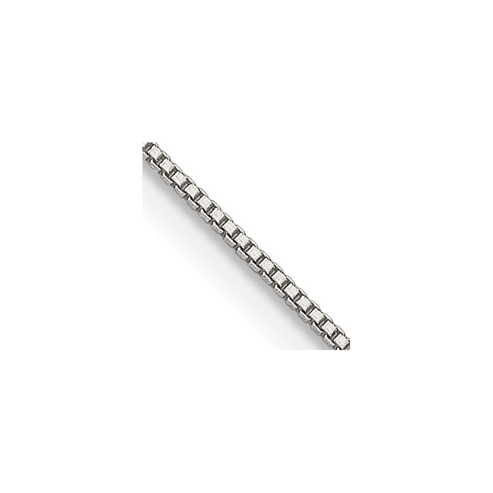 20 Inch Sterling Silver .6mm Box Chain Necklace