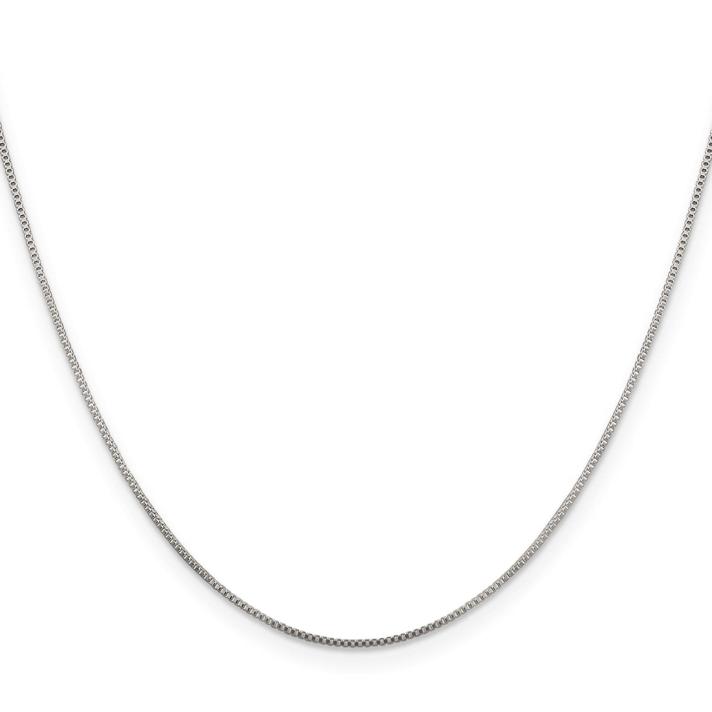 14 Inch Sterling Silver .8mm Box Chain
