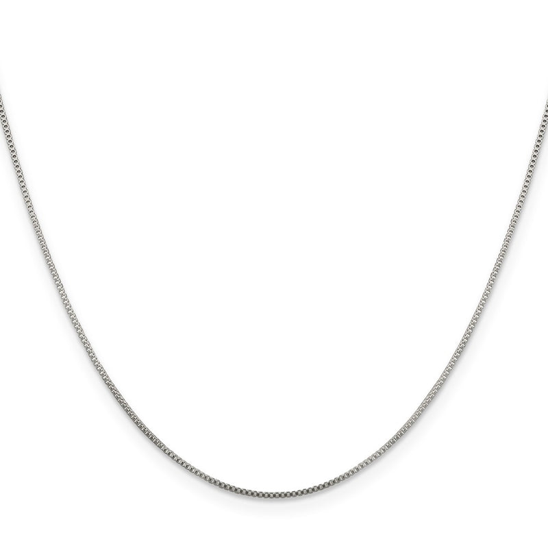 26 Inch Sterling Silver .8mm Box Chain Necklace