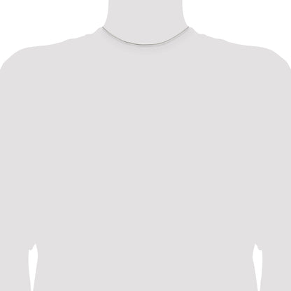 14 Inch Sterling Silver .8mm Box Chain