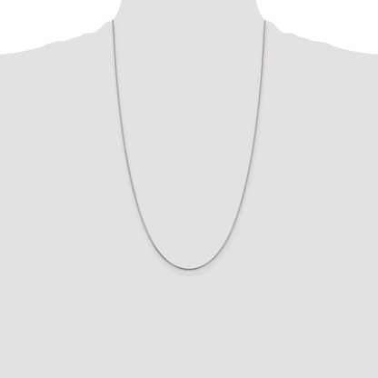 26 Inch Sterling Silver .8mm Box Chain