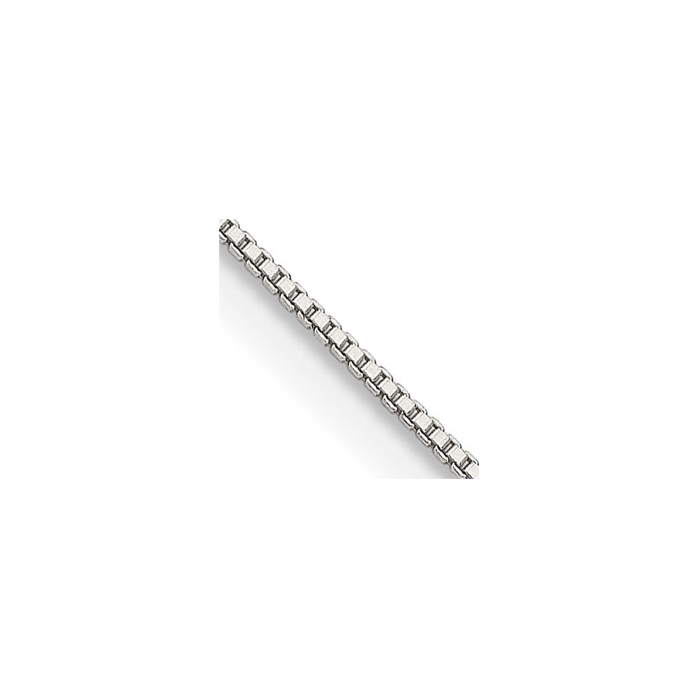 36 Inch Sterling Silver .8mm Box Chain Necklace