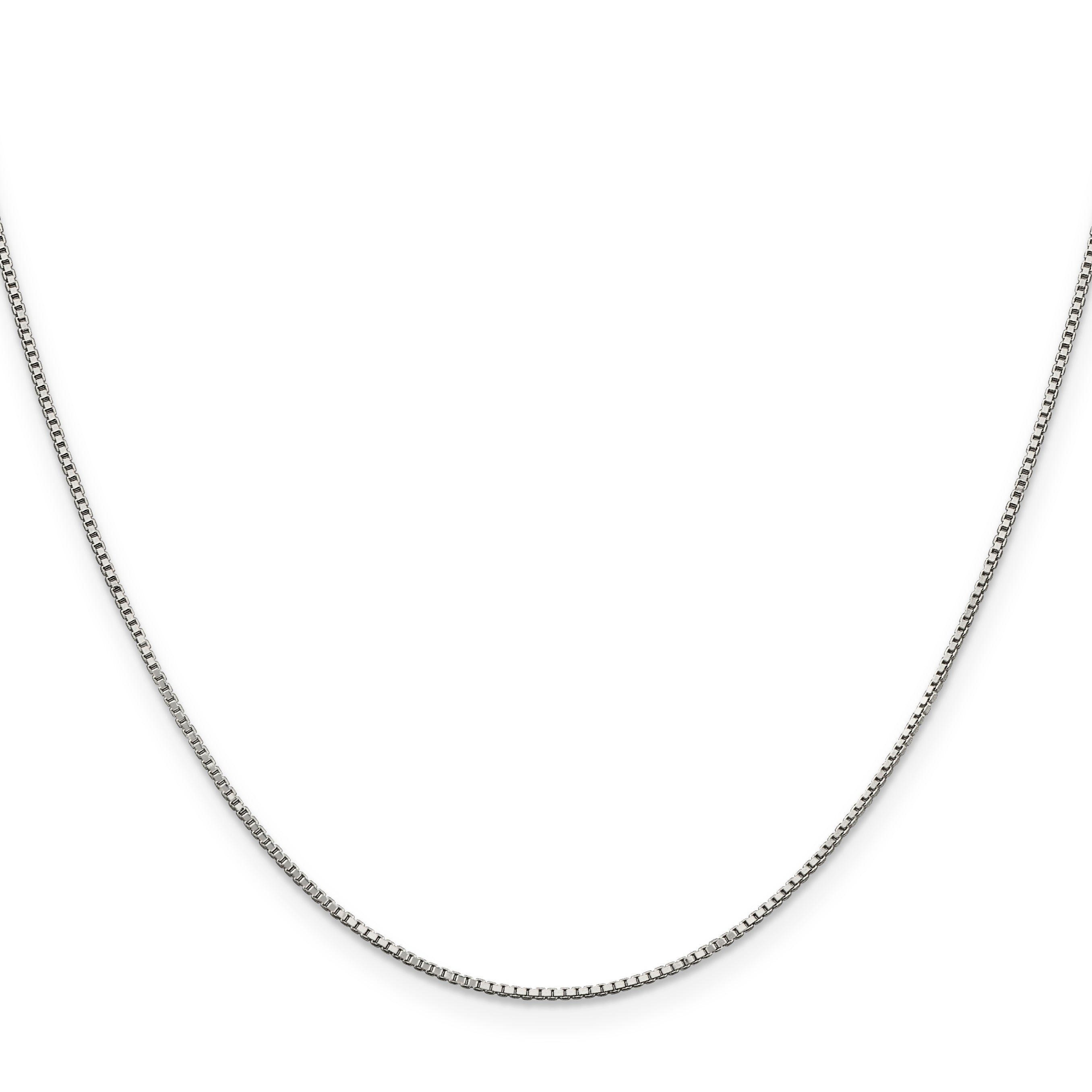 14 Inch Sterling Silver .9mm Box Chain