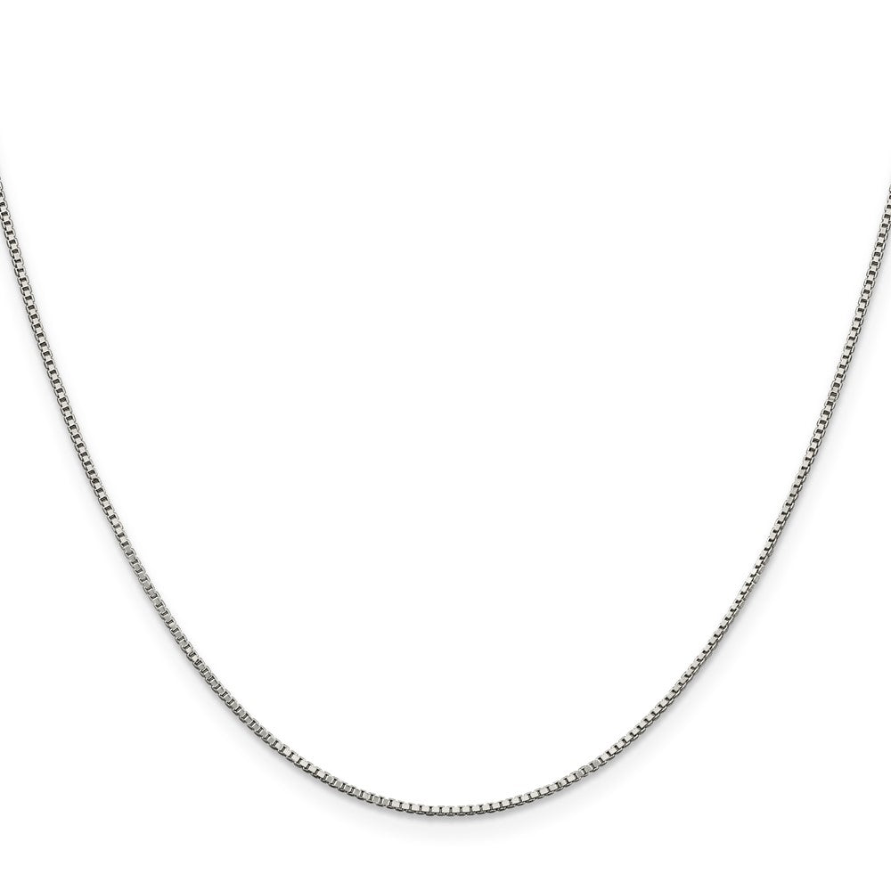 36 Inch Sterling Silver .9mm Box Chain Necklace