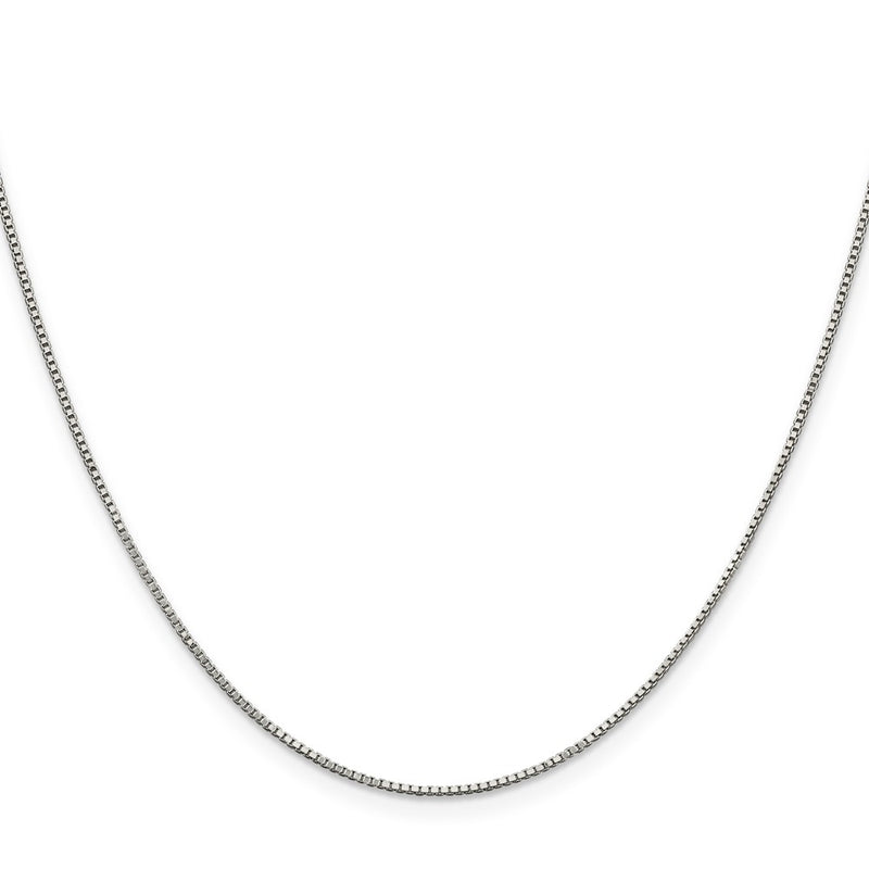 36 Inch Sterling Silver .9mm Box Chain Necklace