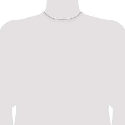 14 Inch Sterling Silver .9mm Box Chain