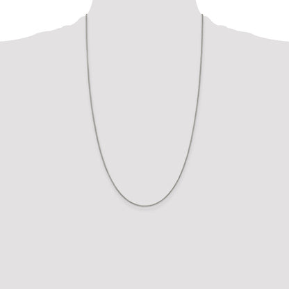 26 Inch Sterling Silver .9mm Box Chain Necklace