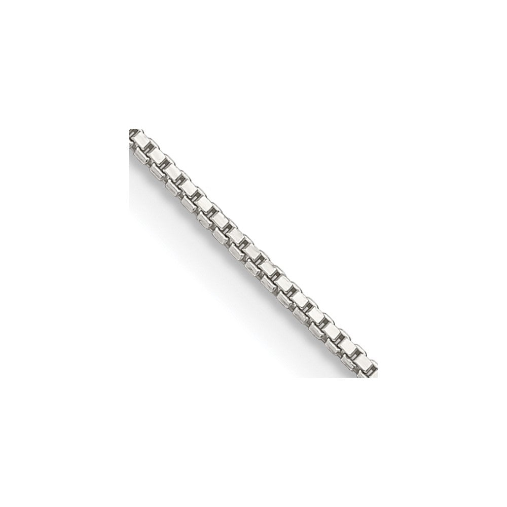 36 Inch Sterling Silver .9mm Box Chain Necklace