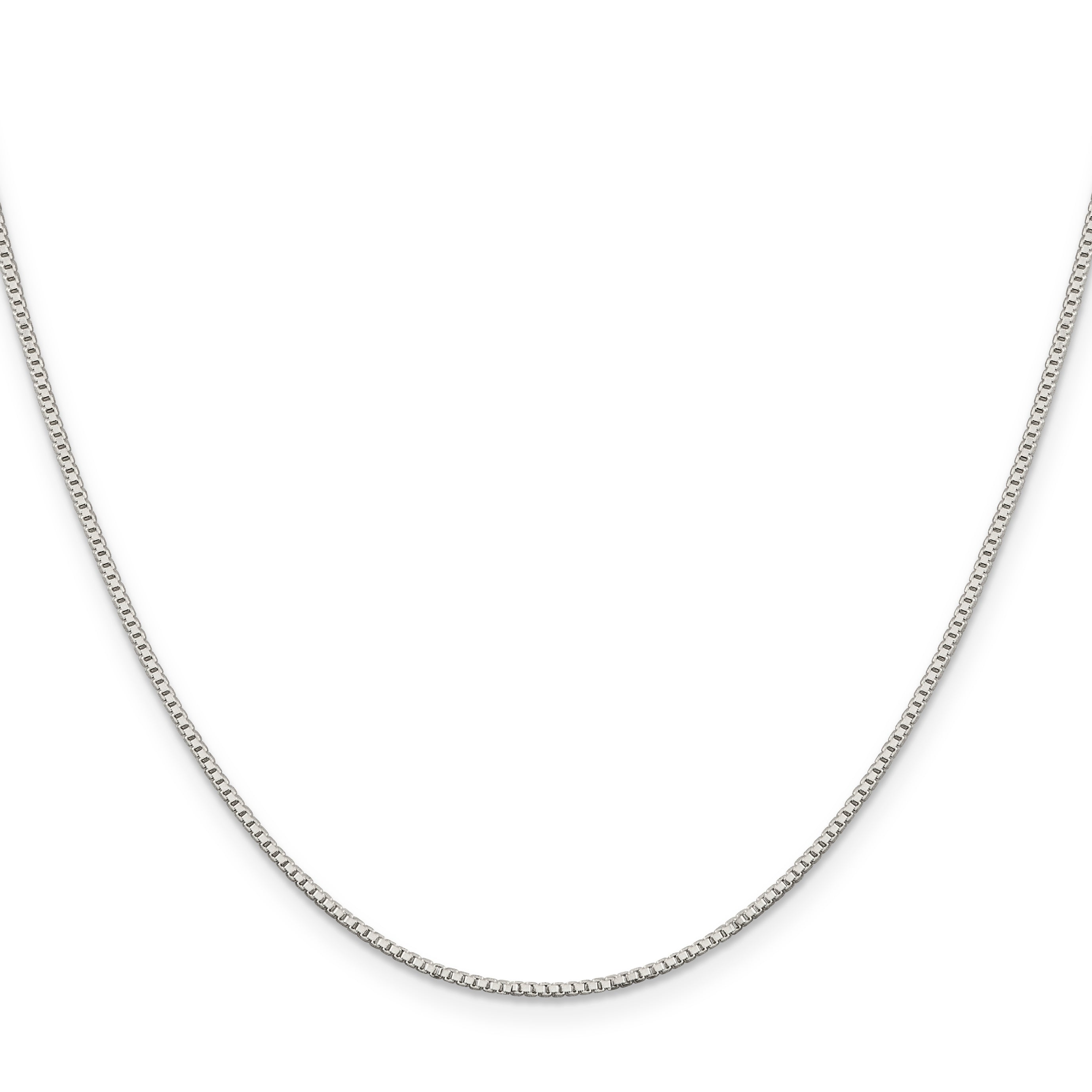 14 Inch Sterling Silver 1.1mm Box Chain