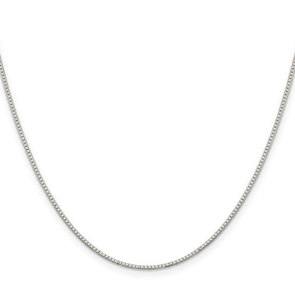14 Inch Sterling Silver 1.1mm Box Chain