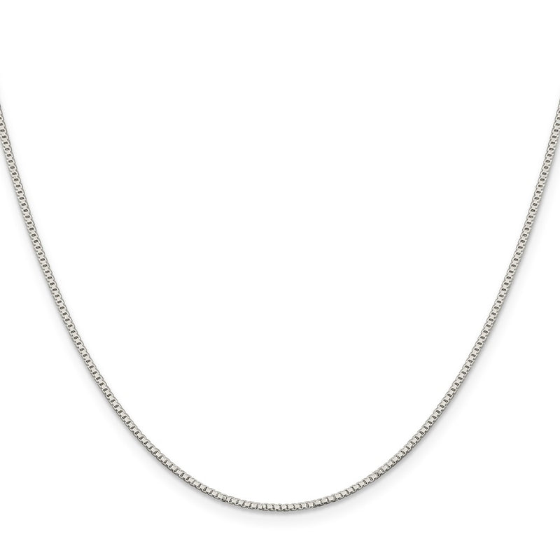 26 Inch Sterling Silver 1.1mm Box Chain Necklace