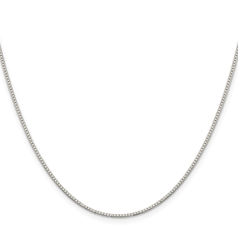 36 Inch Sterling Silver 1.1mm Box Chain Necklace