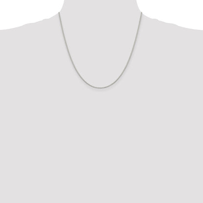 20 Inch Sterling Silver 1.1mm Box Chain Necklace