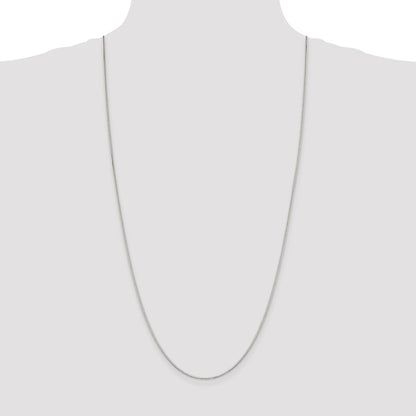 30 Inch Sterling Silver 1.1mm Box Chain Necklace