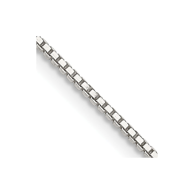 26 Inch Sterling Silver 1.1mm Box Chain Necklace