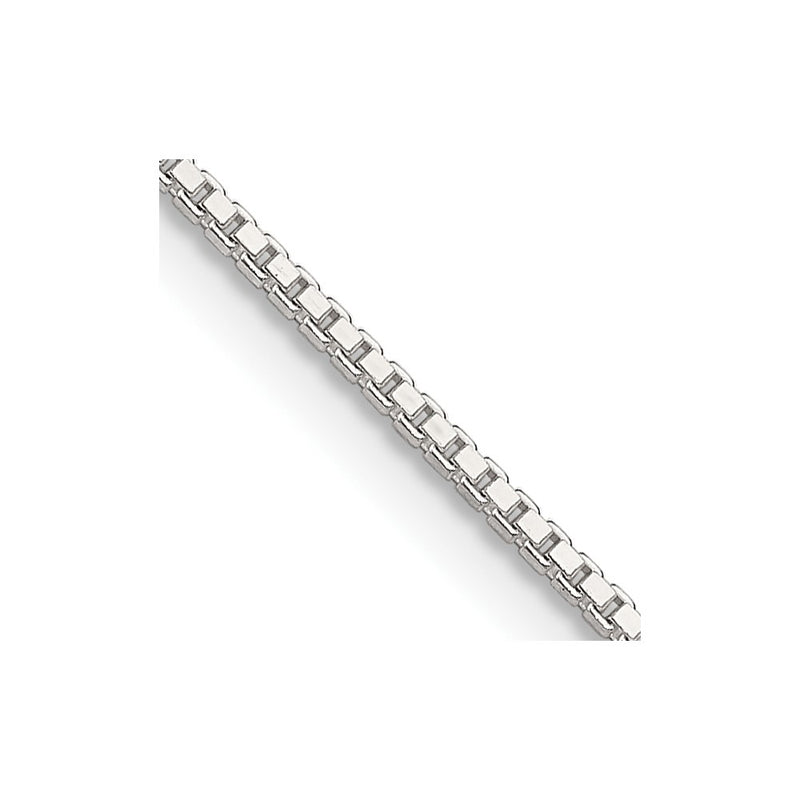 30 Inch Sterling Silver 1.25mm Box Chain Necklace