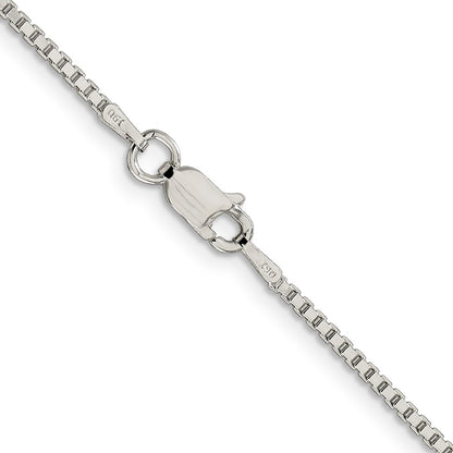 20 Inch Sterling Silver 1.5mm Box Chain Necklace