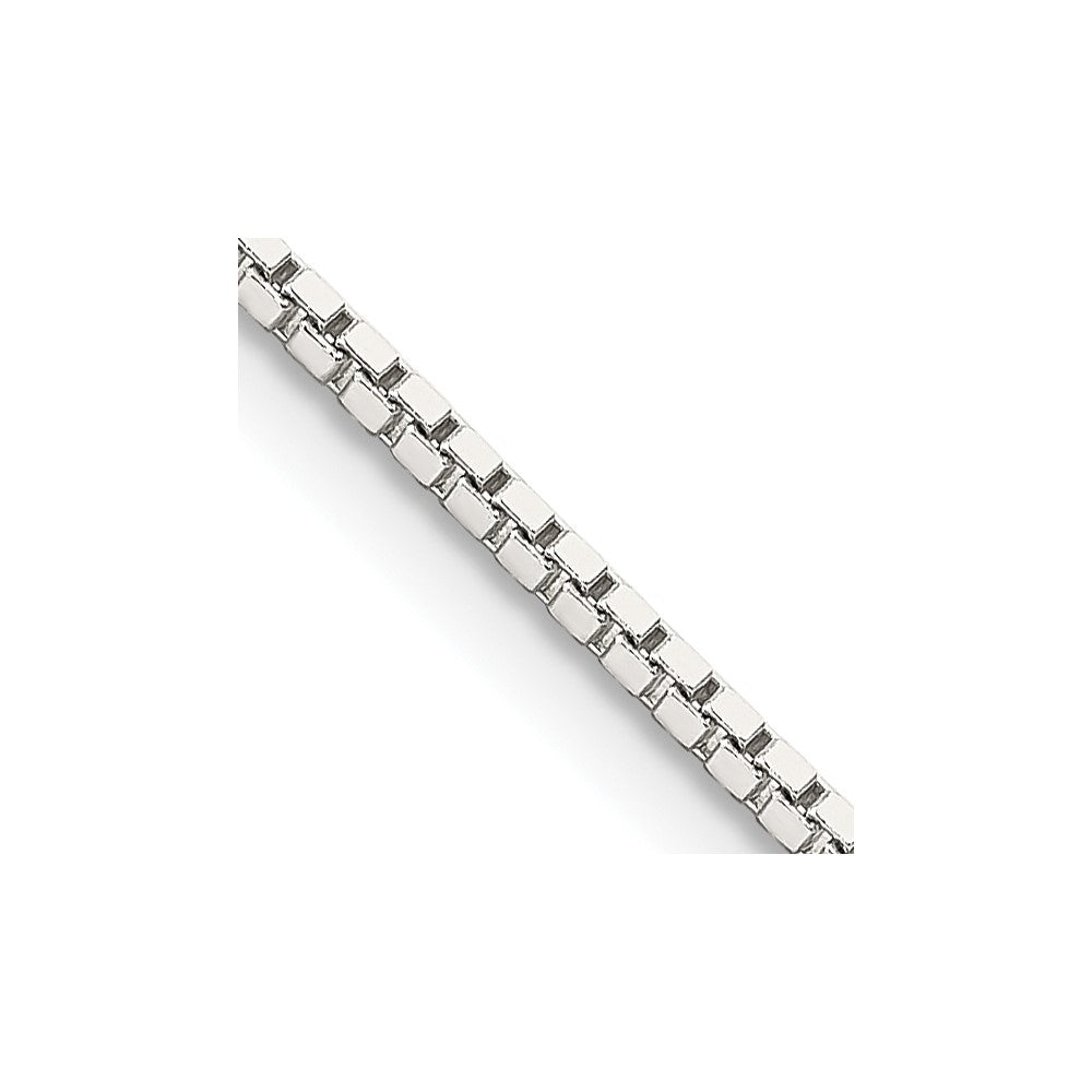 36 Inch Sterling Silver 1.5mm Box Chain Necklace