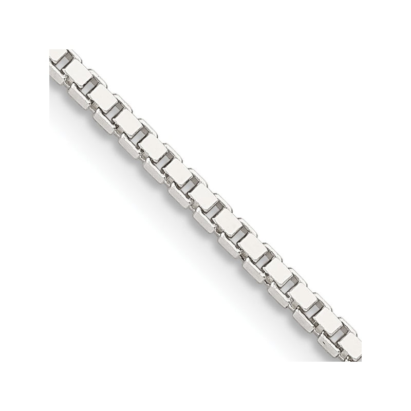 22 Inch Sterling Silver 1.75mm Box Chain Necklace