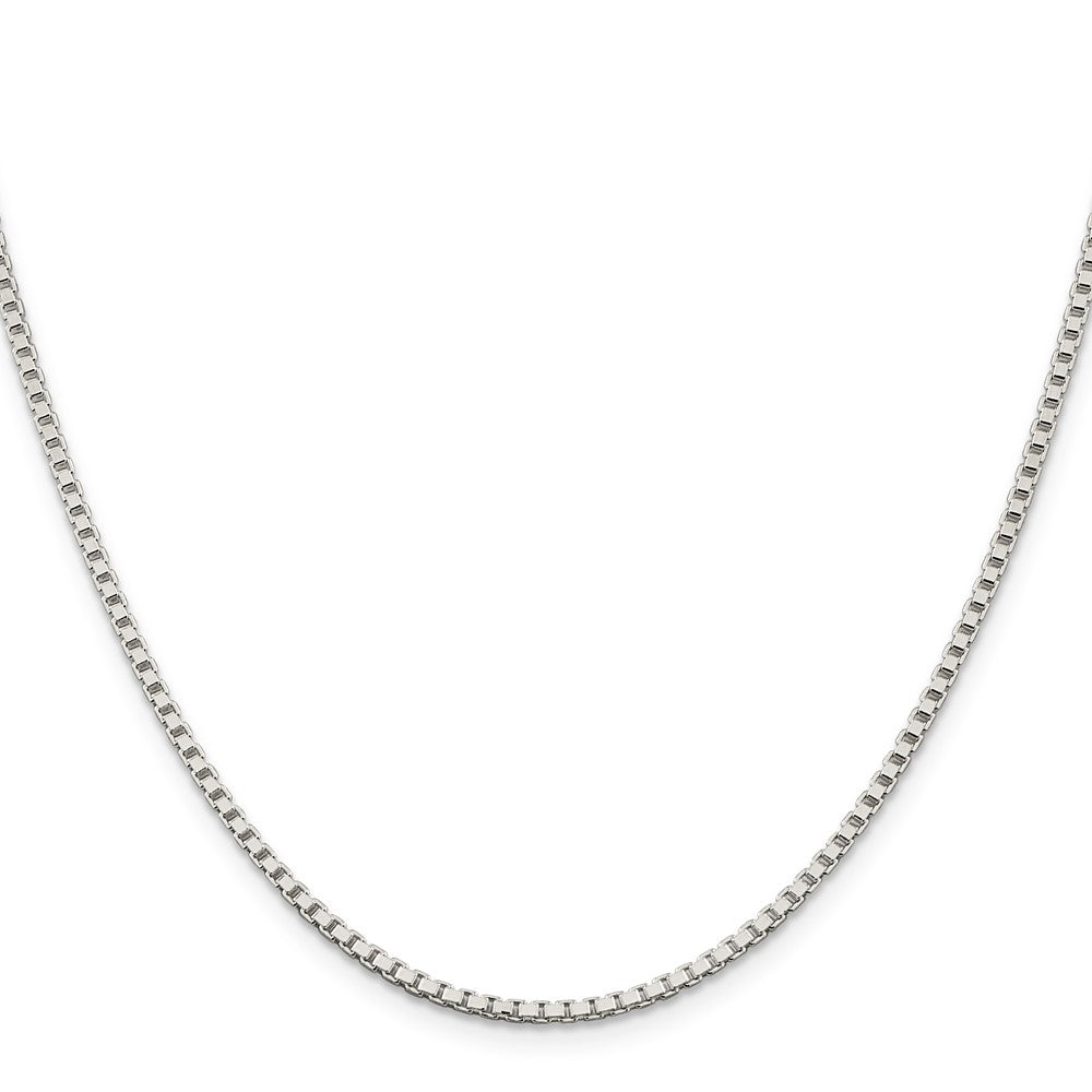 42 Inch Sterling Silver 2mm Box Chain Necklace