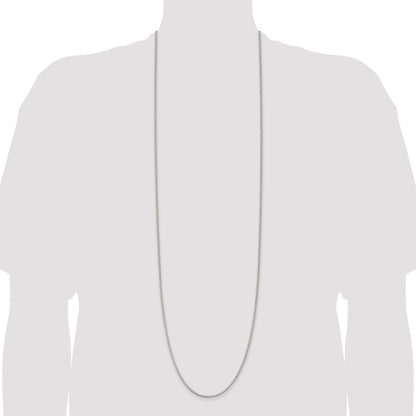 42 Inch Sterling Silver 2mm Box Chain Necklace