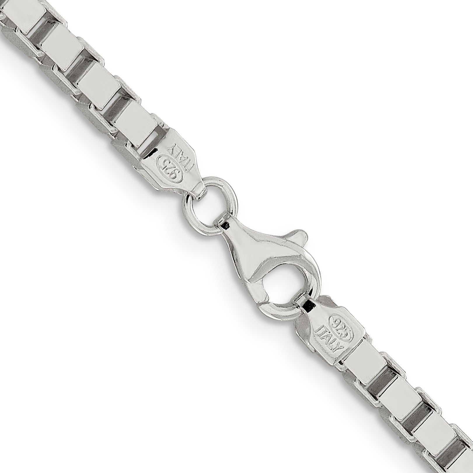 20 Inch Sterling Silver 3.75mm Box Chain Necklace