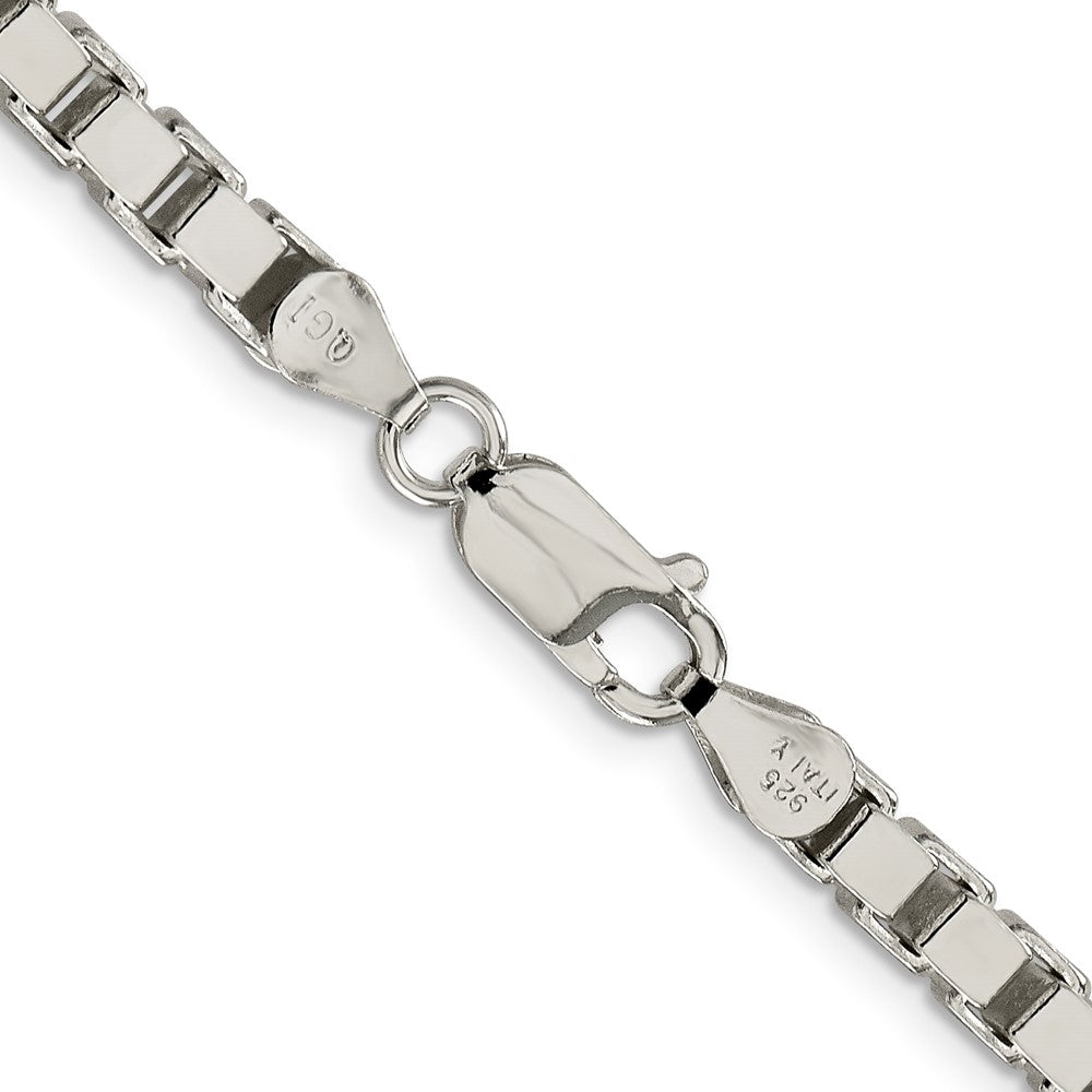 16 Inch Sterling Silver 4.5mm Box Chain Necklace