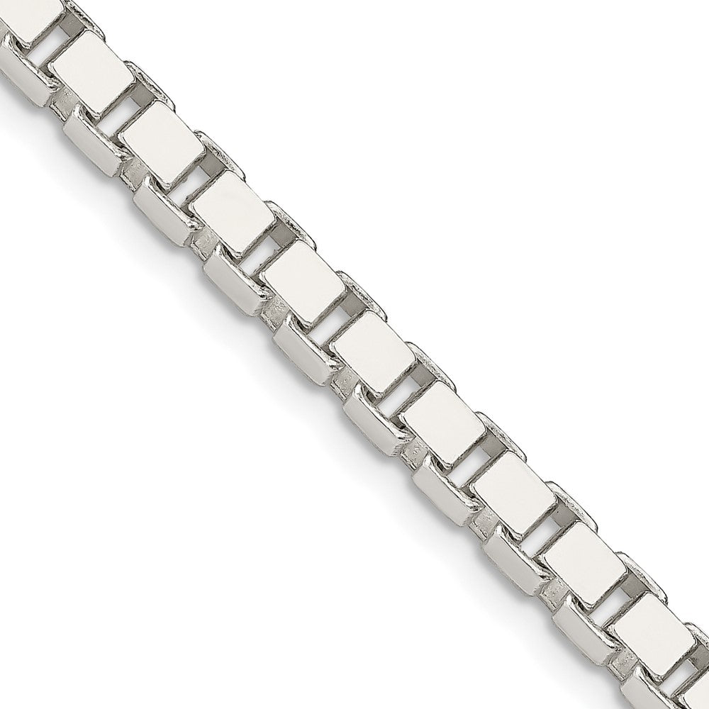 20 Inch Sterling Silver 4.5mm Box Chain Necklace