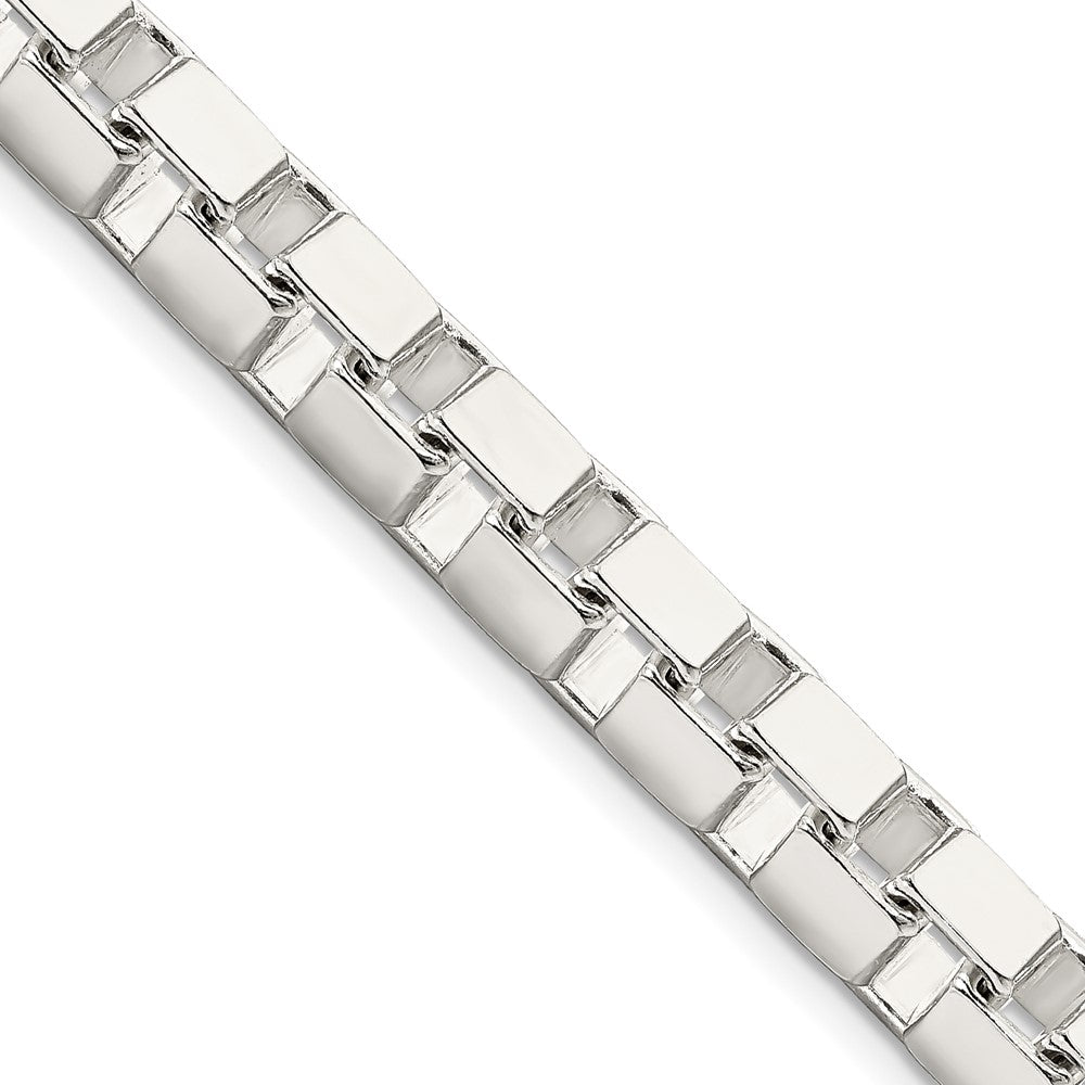 24 Inch Sterling Silver 7mm Box Chain Necklace