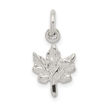 Sterling Silver Maple Leaf Charm